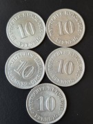 Niemcy 10 fenigów 1915 rok 