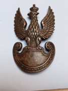 Orzełek Wojsko Polskie wzór 1919 rogatywka II RP WWII oryginał