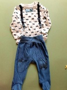 Polspiochy i body z długim rękawem r. 68 j. Nowe