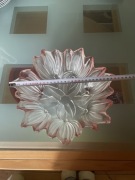 Przepiękna ręcznie formowana patera Tulipany 26cm