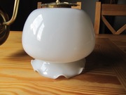 Szklany klosz, szkło białe mleczne do kinkietu żyrandola