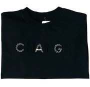 MEGI bluza z ozdobnym napisem