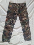 Spodnie motocyklowe letnie bojówki podszyte kevlarem.