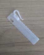 Haczyk regulowany microflex do zasłon 75mm