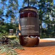Miód spadziowy - iglasty z Puszczy Solskiej - 2025