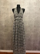 Sukienka sylwestrowa do ziemi wiązana z tyłu rozmiar L/XL