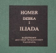 HOMER DZIEŁA I ILIADA / stan idealny!