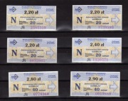 Tychy - BILETY KOM. MIEJSKIEJ - różne