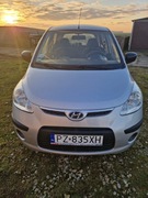 Hyundai i10 srebrny 2010