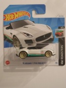 HOT WHEELS JAGUAR F-TYPE project 7 BIAŁY