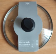 Pokrywka szklana uniwersalna Home Ideas – 24 cm. Do garnków i patelni
