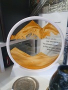 Dekoracja domu ruchome piaski pustyni klepsydra  