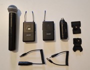 Zestaw SHURE FP1 + FP2 + FP3 + FP5 Mikrofon bodypack tłuczek