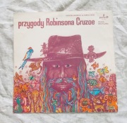 prl płyta winylowa Przygody Robinsona Cruzoe, vintage winyl z bajką