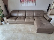 narożnik GENUA z pojemnikiem, skóra, 310x172