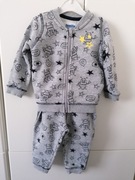 Bluza i spodnie dres komplet 74/80 Lupilu.Jak NOWY