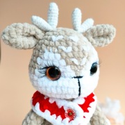 Zabawka pluszak jeleń sarenka renifer maskotka przytulanka 