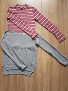 Sweterki cieniutkie, rozm. 134/140.