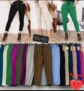 Elastyczne spodnie na gumie 