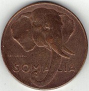 Somalia Włoska 10 centesimi 1950 - 30 mm