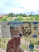 Banknot testowy PWPW Ignacy Matuszewski 