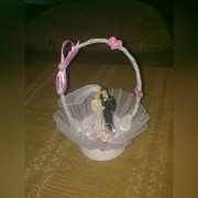 Sprzedam laleczkę na tort - w kolorze różowym