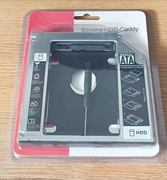 Kieszeń na dysk 2,5 " SATA np SSD do laptopa zamiast CD DVD -ATA IDE 12,7mm