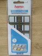Memory card organizer pojemnik na karty pamięci