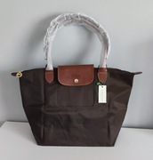 Torebka Longchamp Rozmiar L Brąz Czekolada 