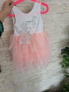 Sukienka elegancka dla dziewczynki 