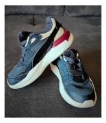Buty dla chłopca  Puma rozmiar 28 bardzo dobry  granatowy, biały, bordowy