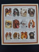 Znaczki psy st. Vincent 