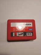 WURTH ZESTAW KOŃCÓWEK DO KLUCZY NASADOWYCH UDAROWYCH 1/2" JAKOŚĆ PREMIUM 