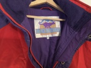 Kurtka vintage czerwona Cat Man Doo 90s L