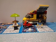 LEGO City 60150 Foodtruck z pizza uzywany kompletny