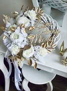 Wianek boho Dom Panny Młodej/Dom Pana Młodego Ślub Wesele dekoracja