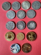 Kopie / repliki monet / medali dolar morgana liberty 