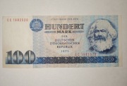 100 Marek niemieckich 1975 serja CC 