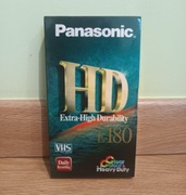 Kaseta Panasonic VHS E-180 HD (Extra-High Durability)