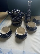 Zestaw kawowy BOLESŁAWIEC plus butelka 