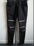 Spodnie męskie jeansowe rurki rozm. 31