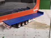 Herpa naczepa platforma Krone