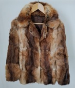 FUTRO NATURALNE RUDE CIENIOWANE ELEGANCKIE KLASYK