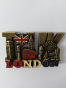  Londyn -  magnes na lodówkę