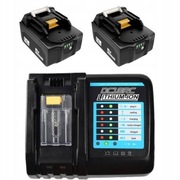 2 Baterie 18 V 5,5 Ah BL1830 + ŁADOWARKA 14.4-18 V DC18RC