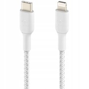 Belkin Kabel USB-C do Lightning, mocny, z nylonowym oplotem, MFi, 30W, 1m