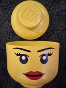 Lego głowa pojemnik do przechowywania 