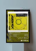 Post Malone Beerbongs & Bentleys plakat album a3 w ramce obraz poster