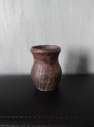 Gliniany Mini Wazonik Flakonik Siwak Naczynie Dzbanuszek Vintage Ozdoba