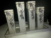 Ręcznie robiony świecznik